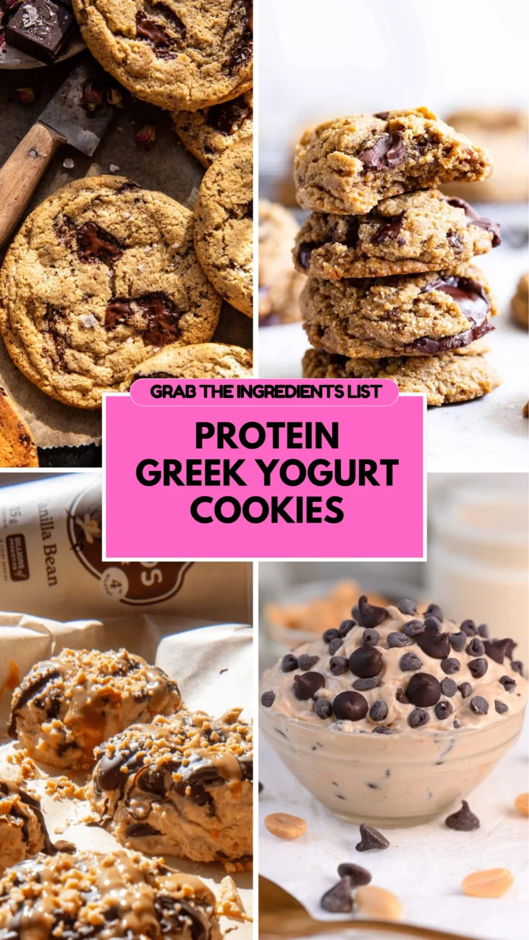 Protein Greek Yogurt Cookies