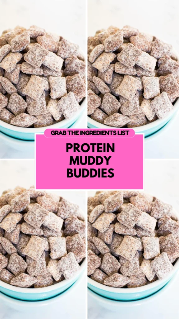 Protein Muddy Buddies (Sweet Crunch, Gym Punch) Protein Muddy Buddies