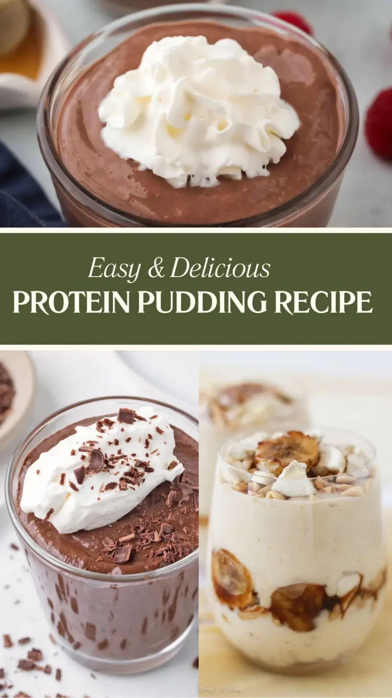 Protein Pudding recipe