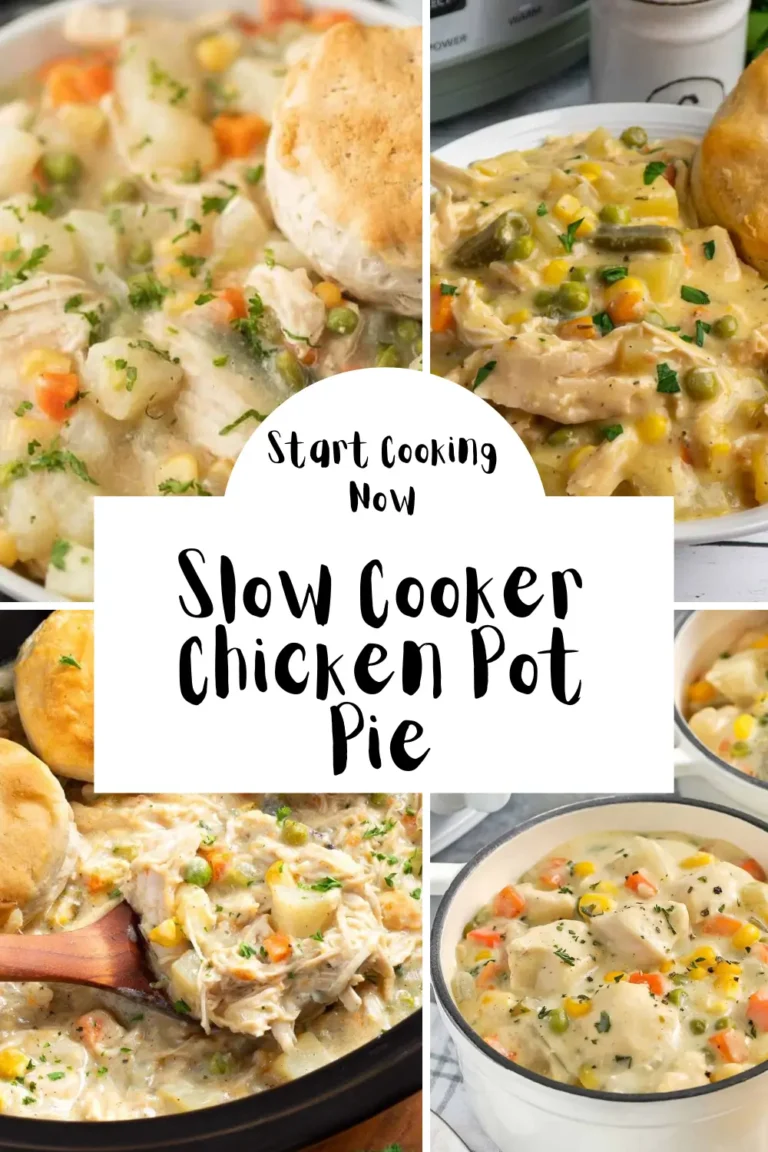Slow Cooker Chicken Pot Pie