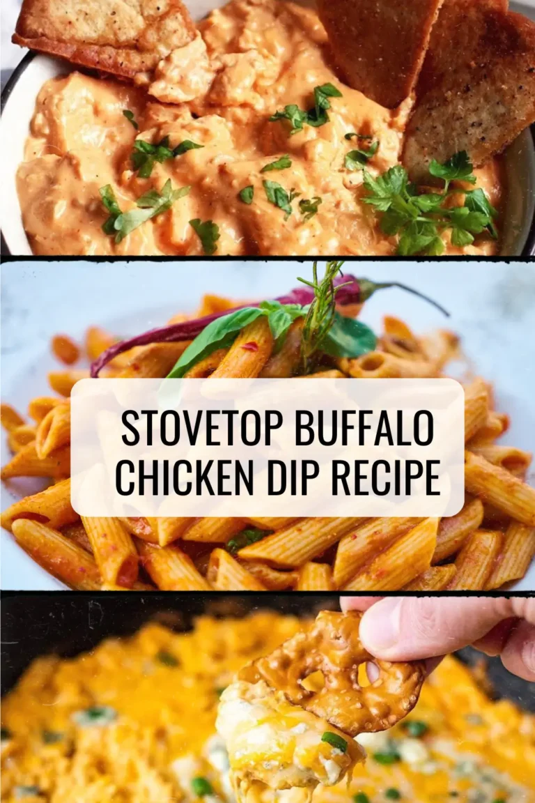 Stovetop Buffalo Chicken Dip Recipe