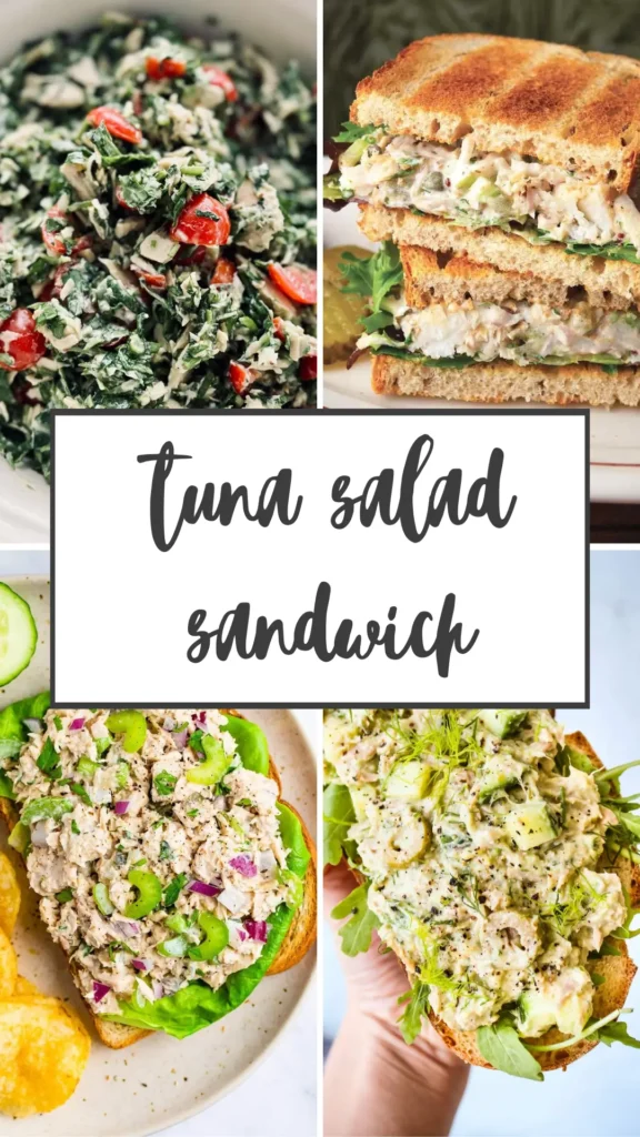 Classic Tuna Salad Sandwich for Lunch Time tuna salad sandwich