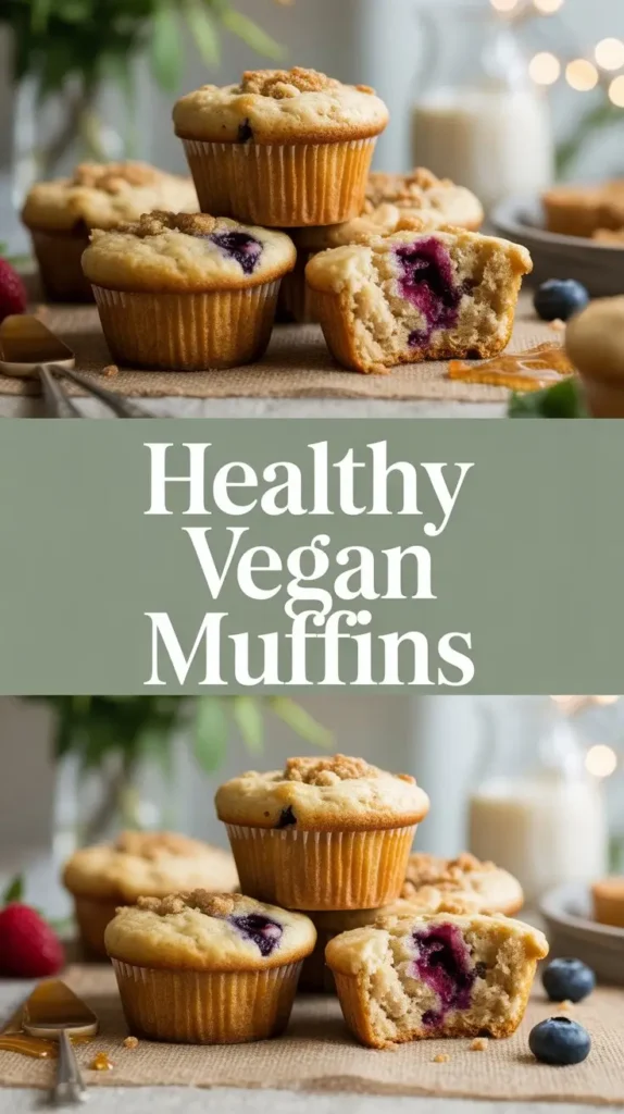 vegan muffins 1