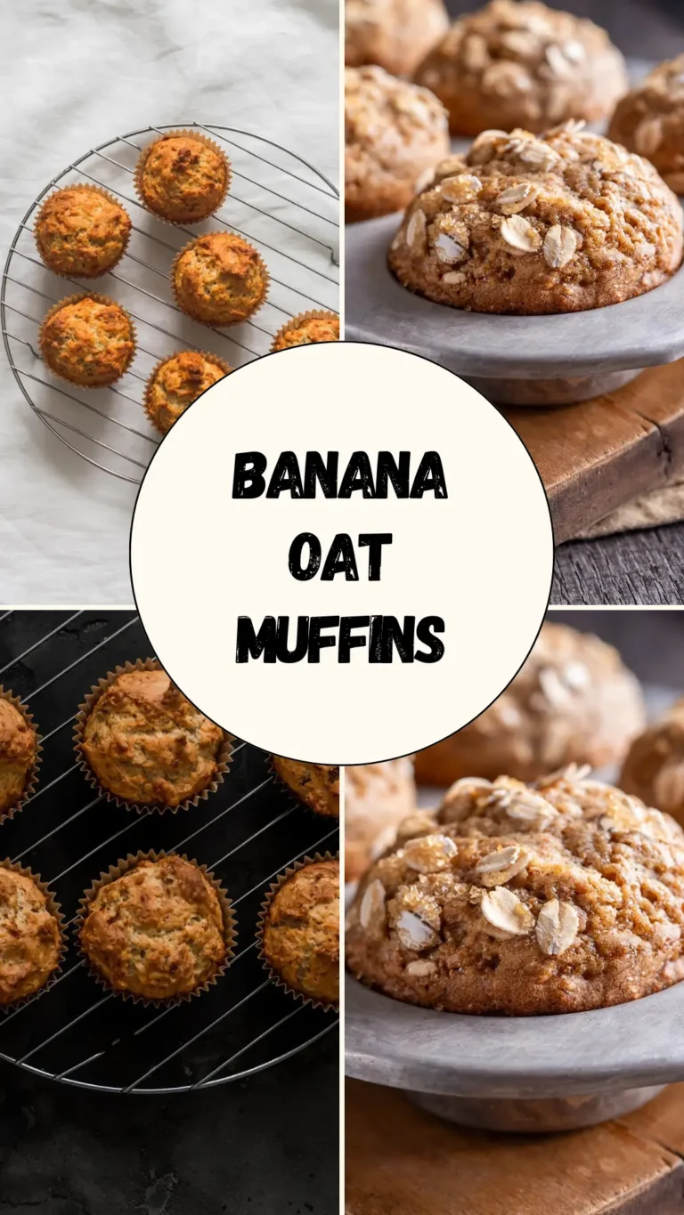 Banana Oat Muffins