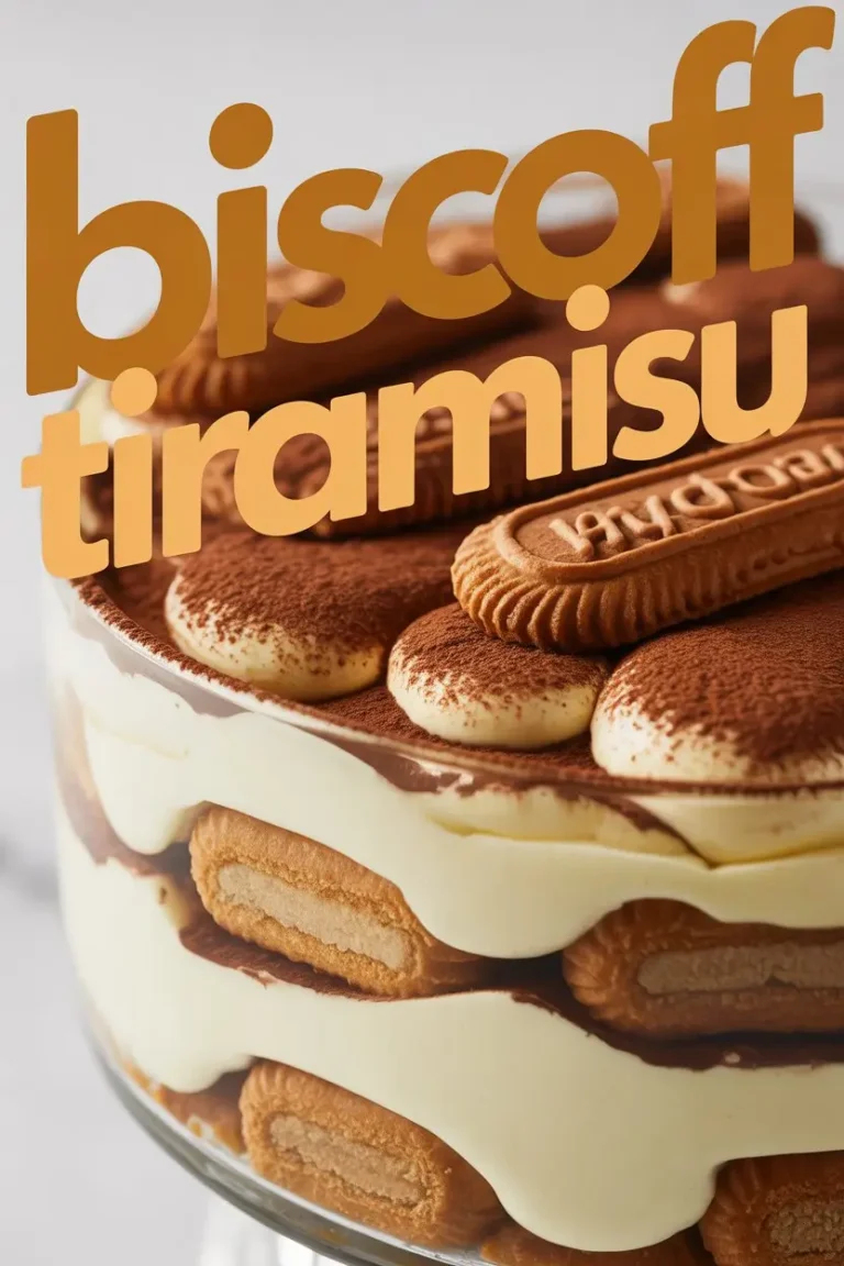 Biscoff Tiramisu