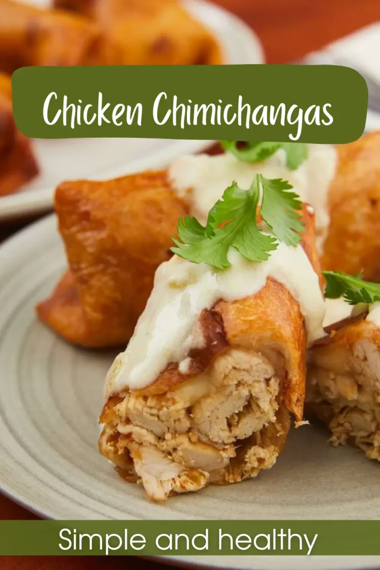 Chicken Chimichangas