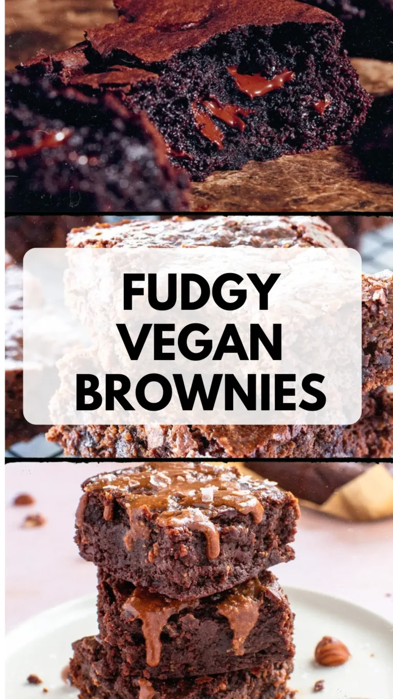 Fudgy Vegan Brownies
