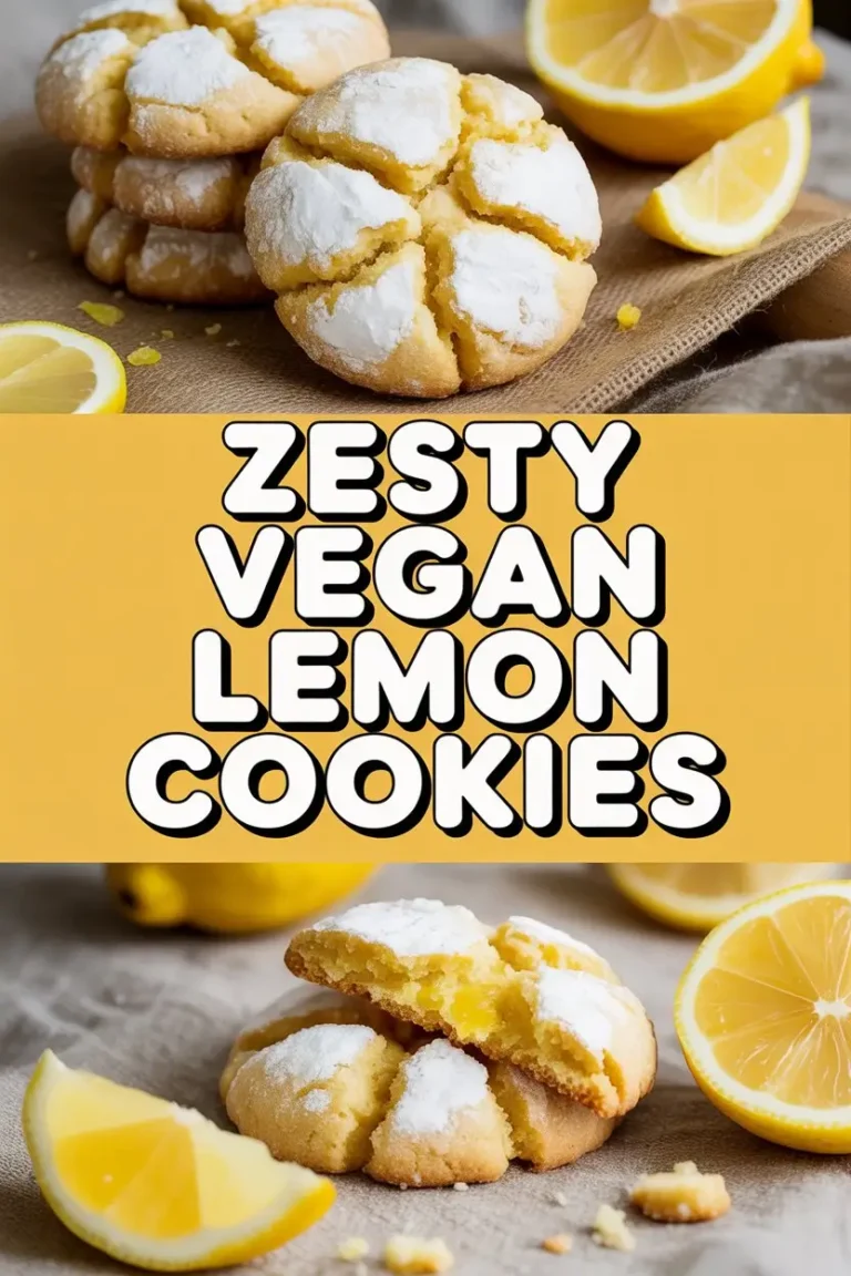 VEGAN LEMON COOKIES 1