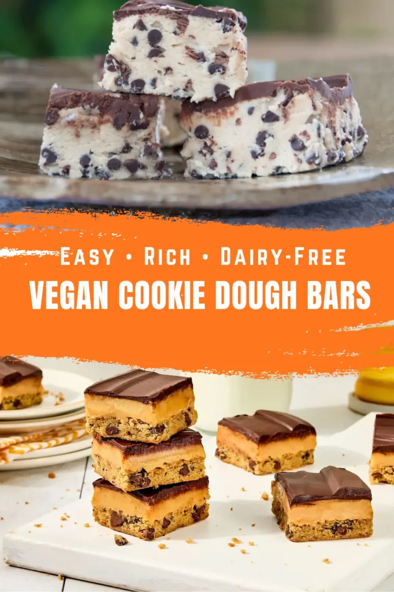 Vegan Cookie Dough Bars