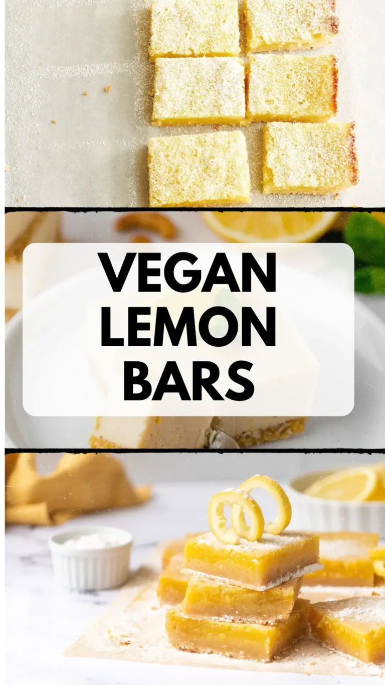 Vegan Lemon Bars (bright, zesty, no dairy drama) Vegan Lemon Bars