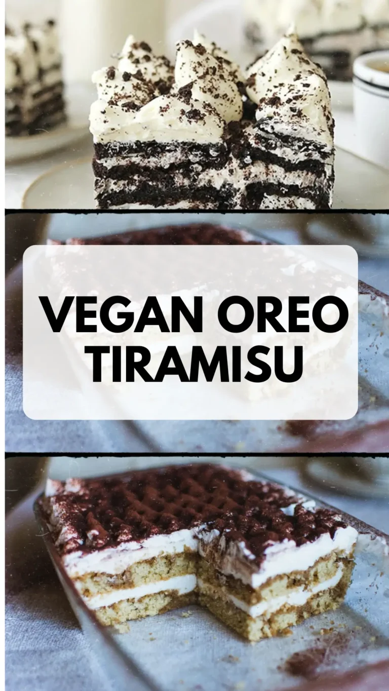 Vegan Oreo Tiramisu