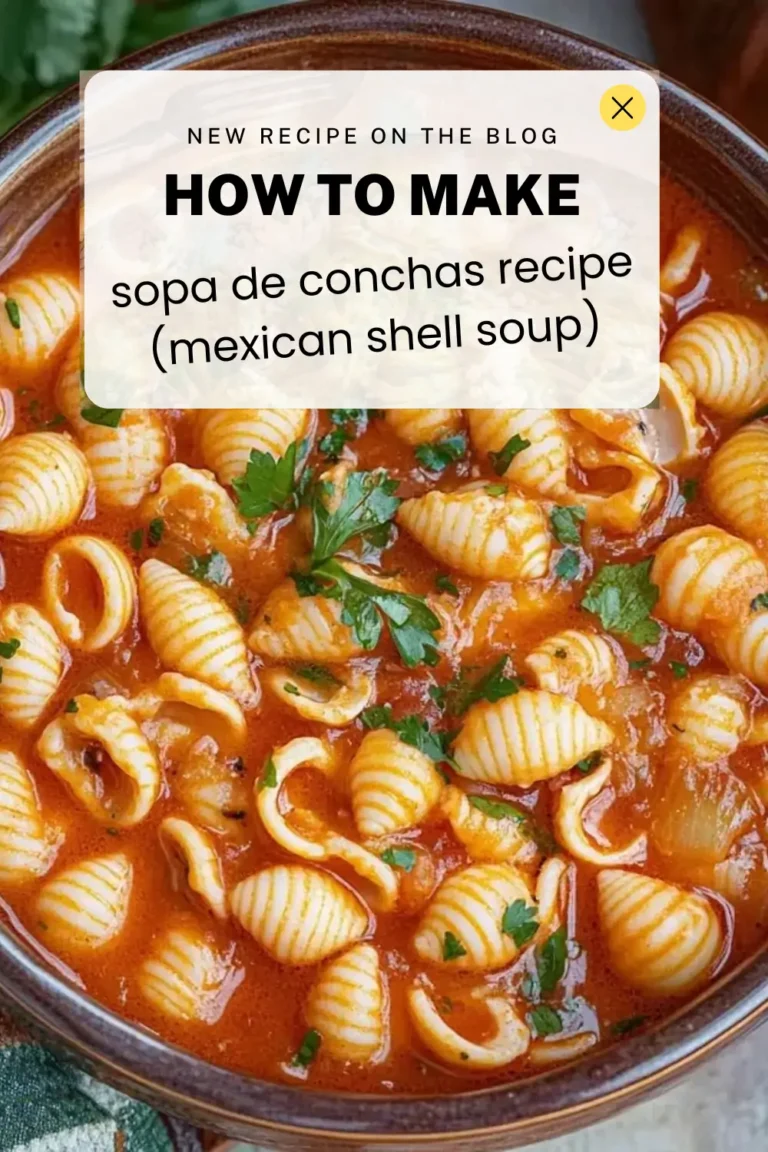 π²π²π½ Mexican Sopa de Conchas (Classic Shell Pasta Soup) sopa de conchas recipe mexican shell soup