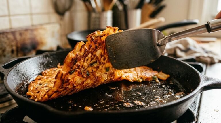 Kimchi Pancake Perfection kimchi pancake