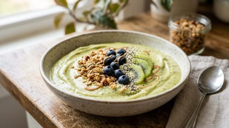 avocado smoothie bowl