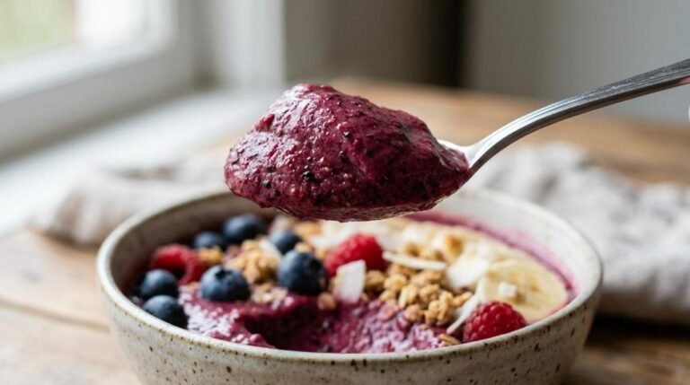 berry smoothie bowl