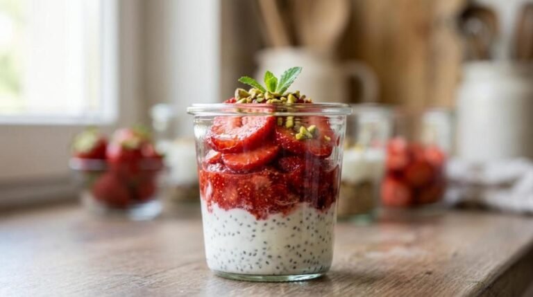 healthy strawberry desserts