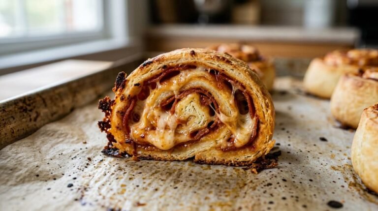 homemade pizza rolls