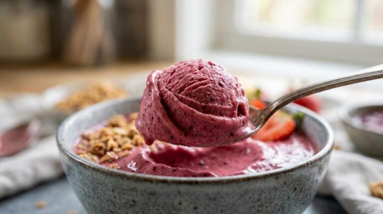 how to make a thick smoothie bowl