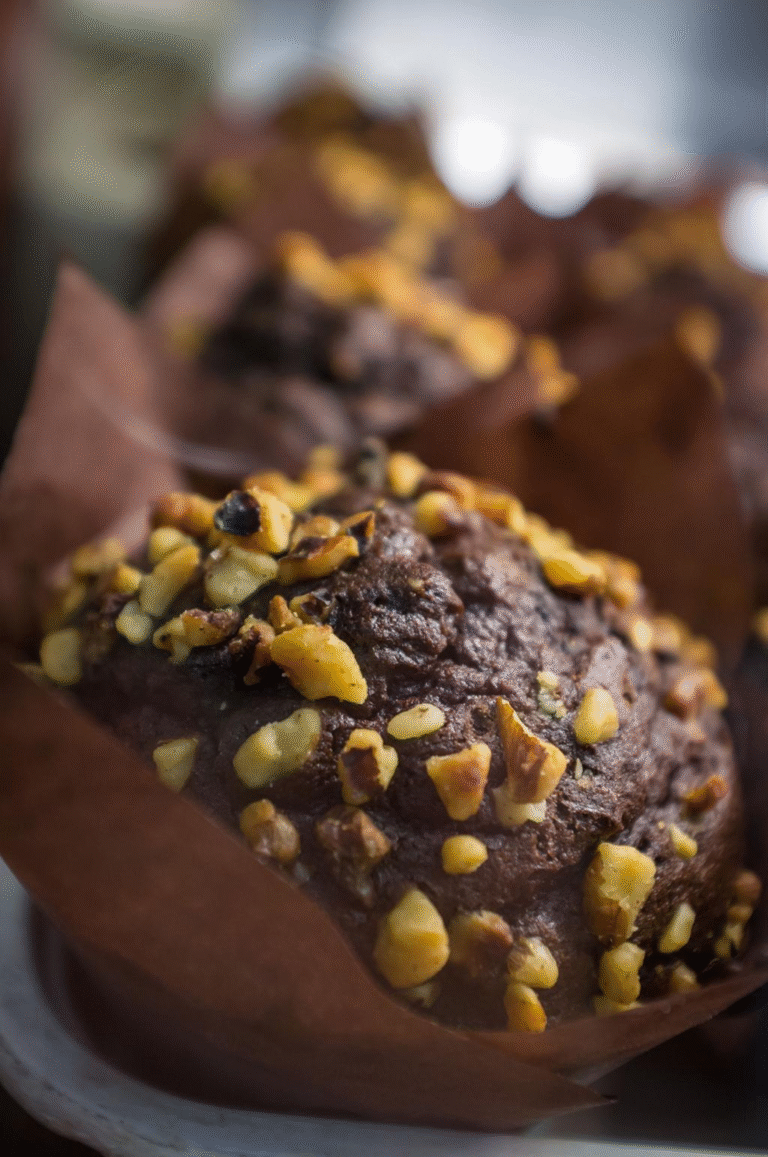 Chocolate Chip Nut Muffins