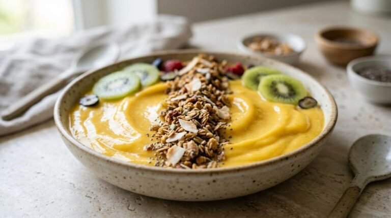 mango smoothie bowl