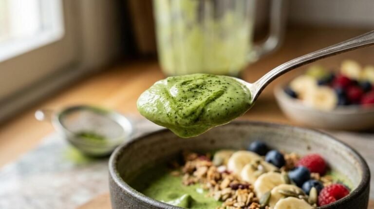 matcha smoothie bowl