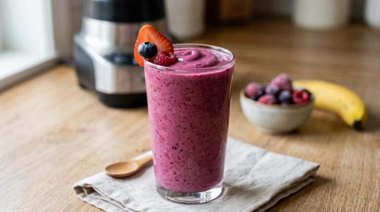 mixed berry smoothie