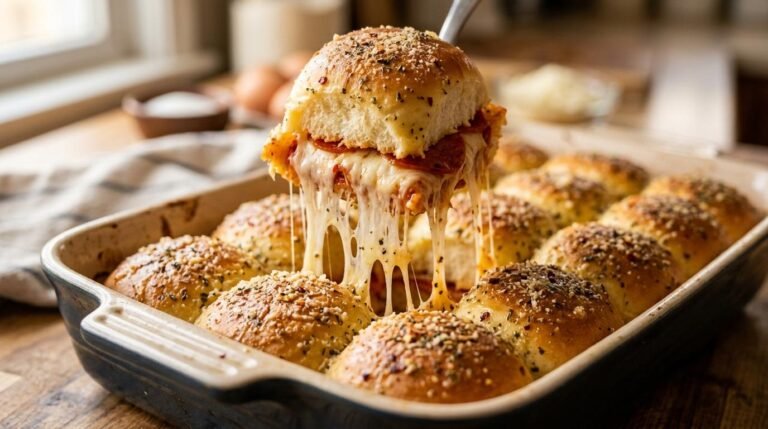 pizza sliders hawaiian rolls