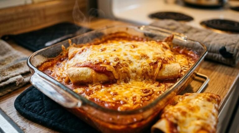rotel beef enchiladas