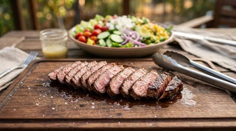 summer steak salad