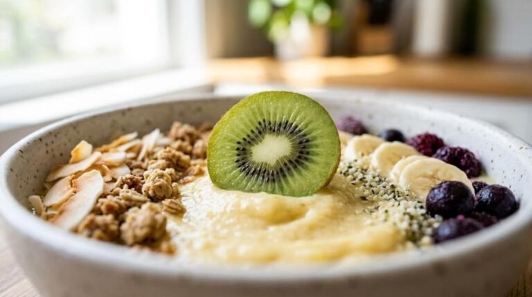 tropical smoothie bowl