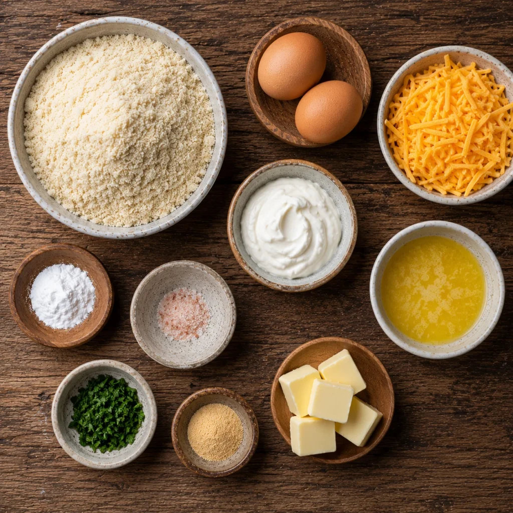 almond flour biscuits ingredients