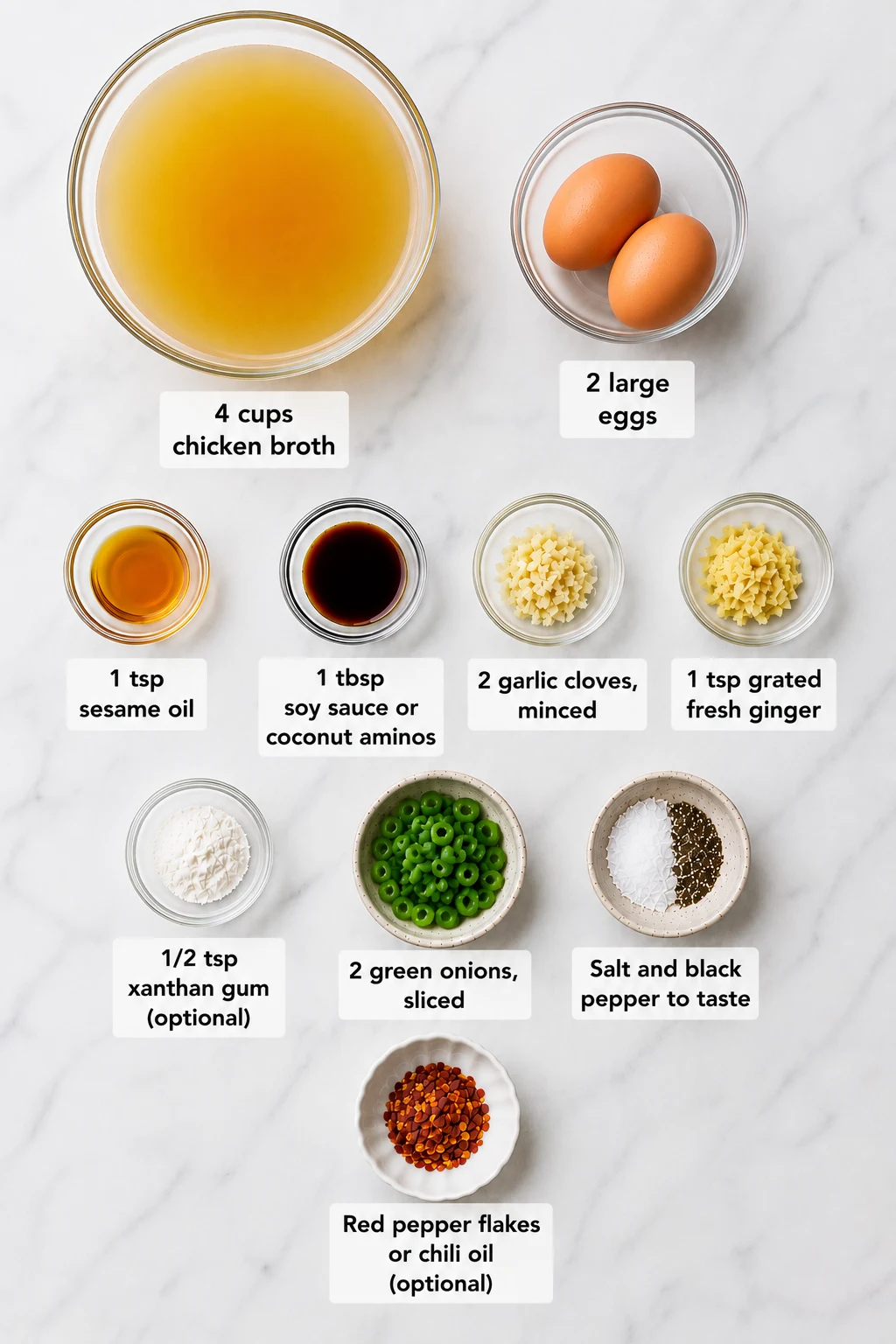 egg drop soup keto low carb ingredients