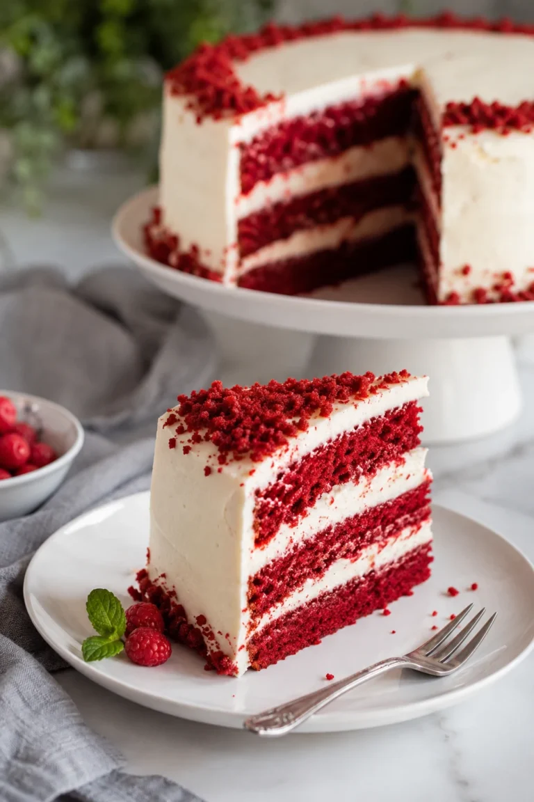 red velvet keto cake