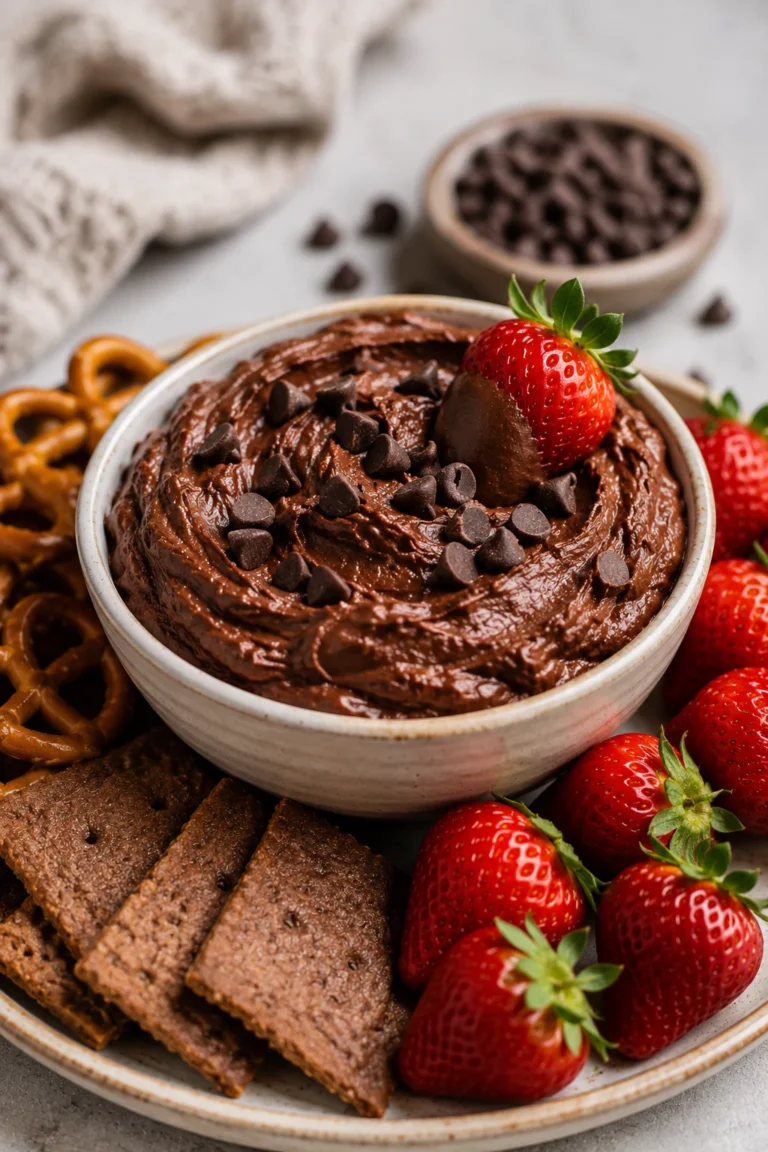 Keto Brownie Batter Dip