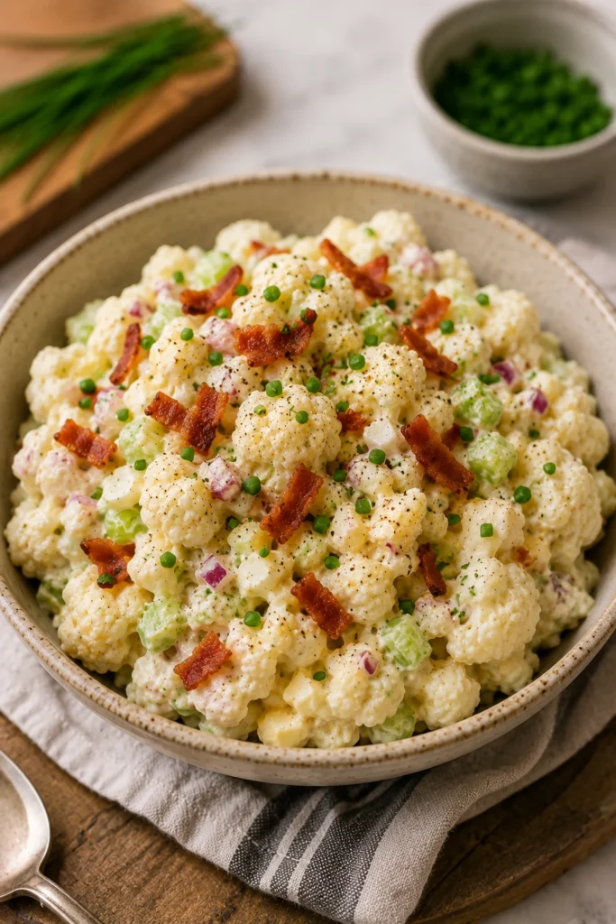 cauliflower keto potato salad image 54