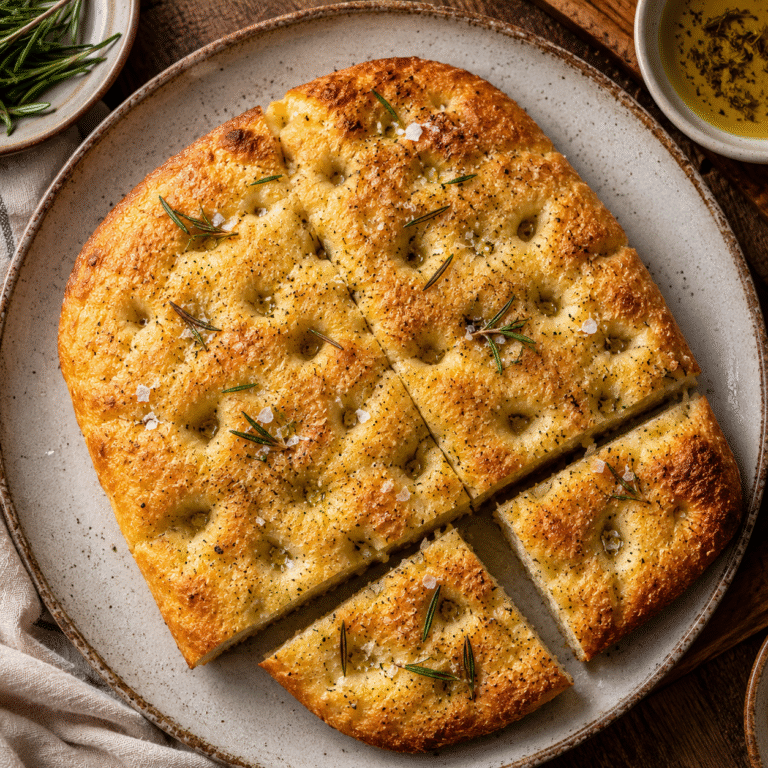 Low carb Focaccia