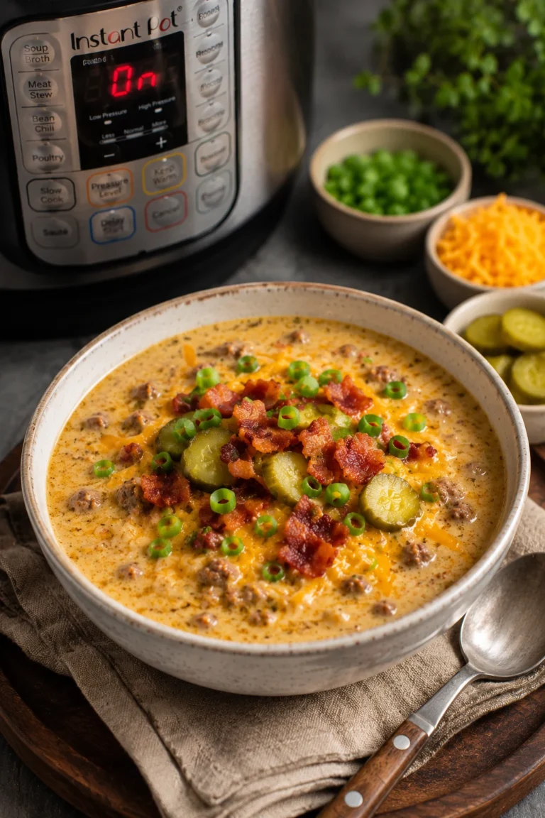 Keto bacon cheeseburger soup instant pot keto bacon cheeseburger soup instant pot