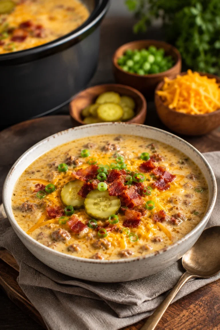 keto bacon cheeseburger soup recipes
