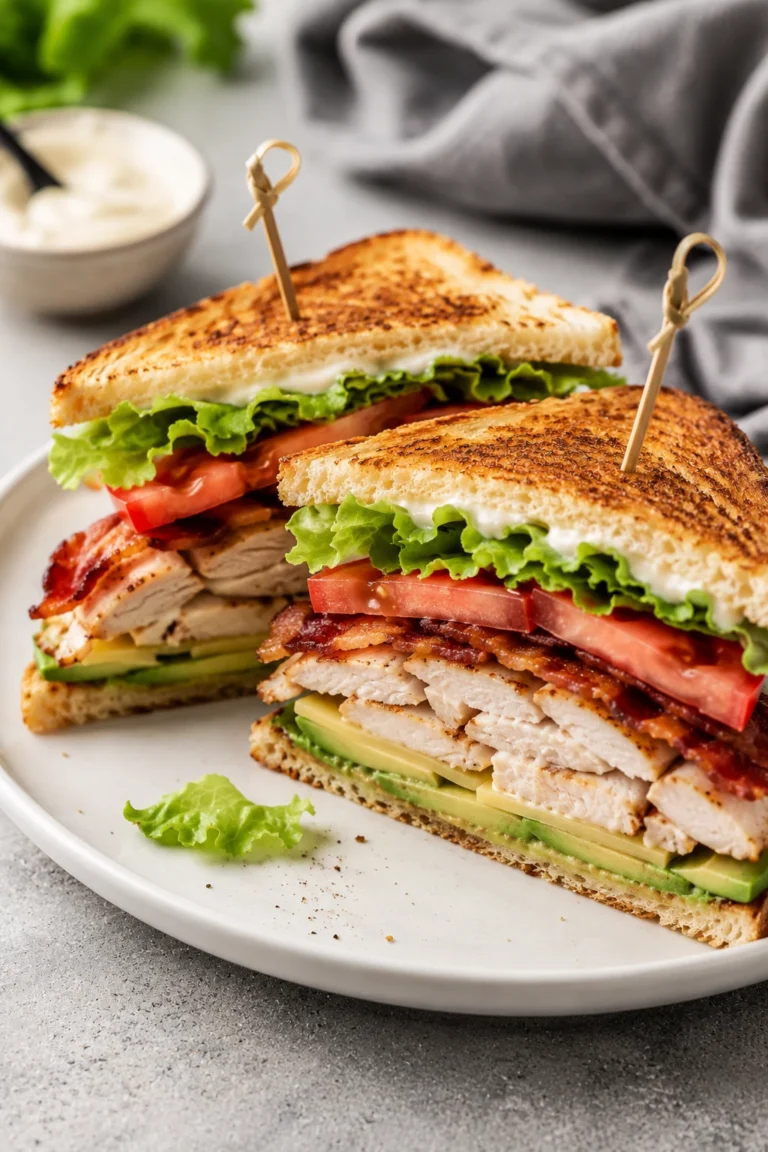 keto chicken club sandwich