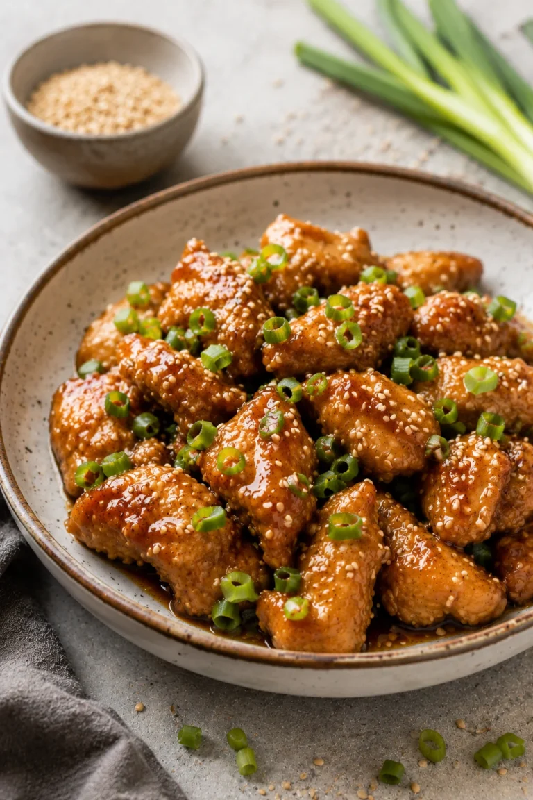 keto honey sesame chicken