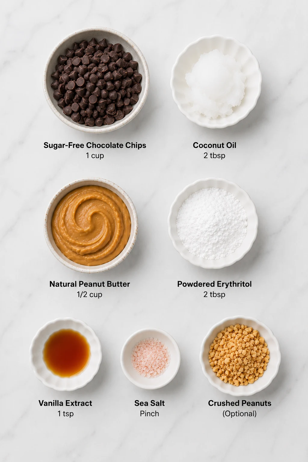 peanut butter cups keto low carb ingredients