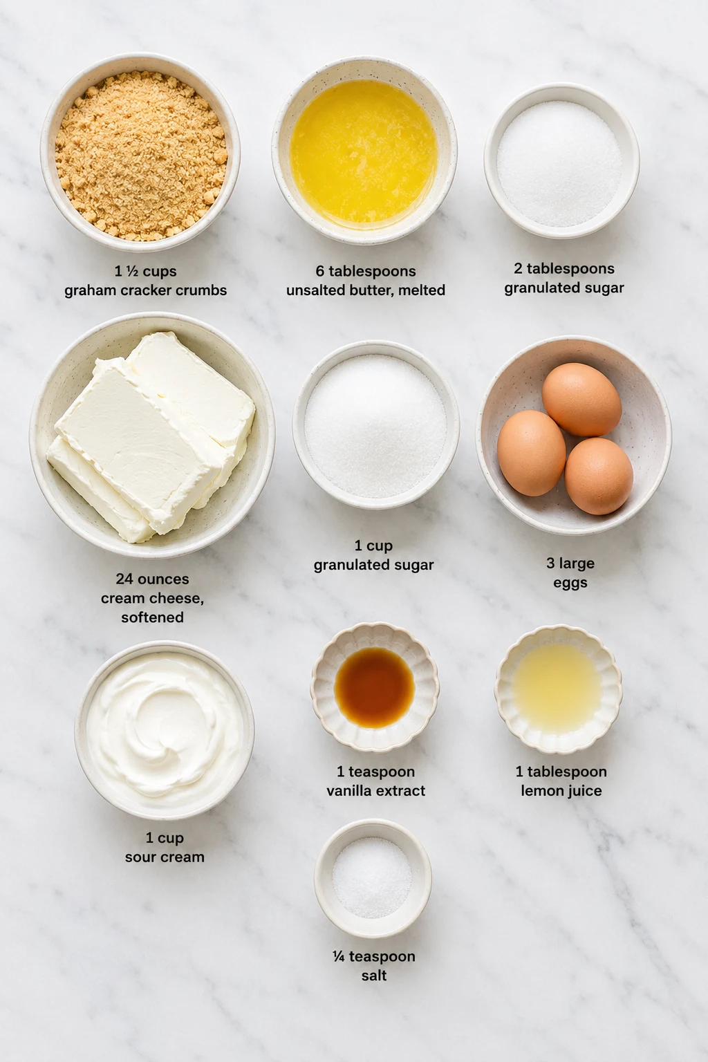 cheesecake ingredients cheesecake ingredients
