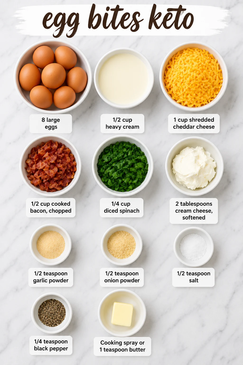 egg bites keto ingredients
