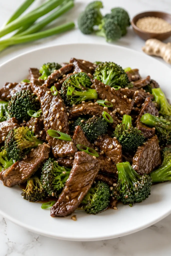 keto broccoli beef