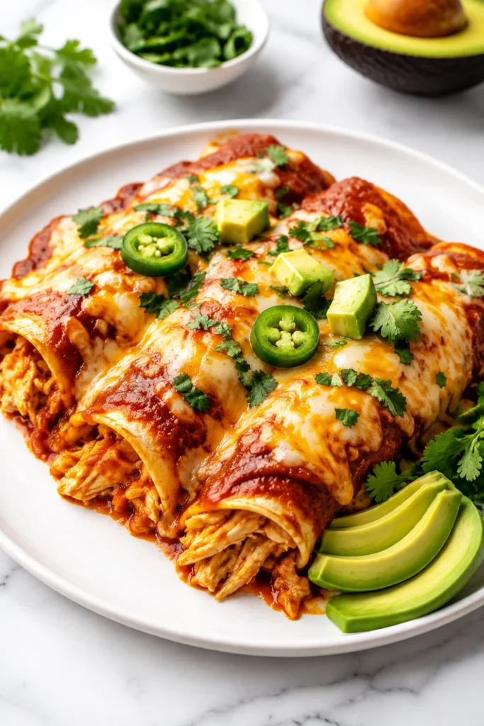 keto enchiladas chicken
