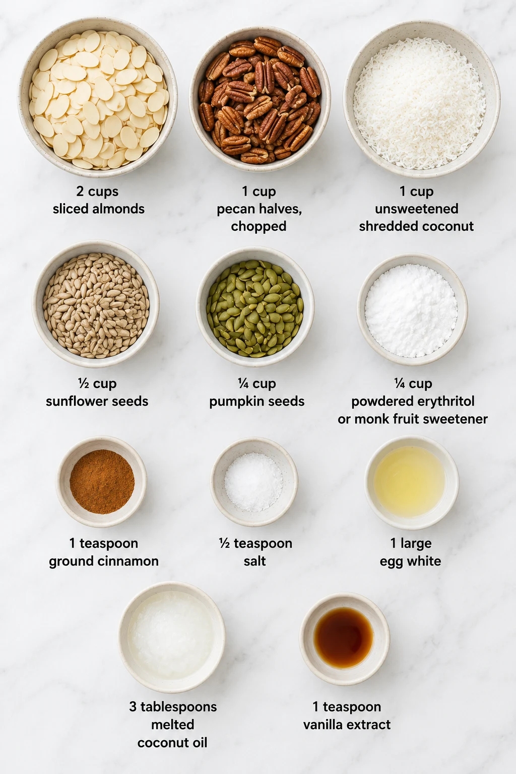 keto granola ingredients keto granola ingredients
