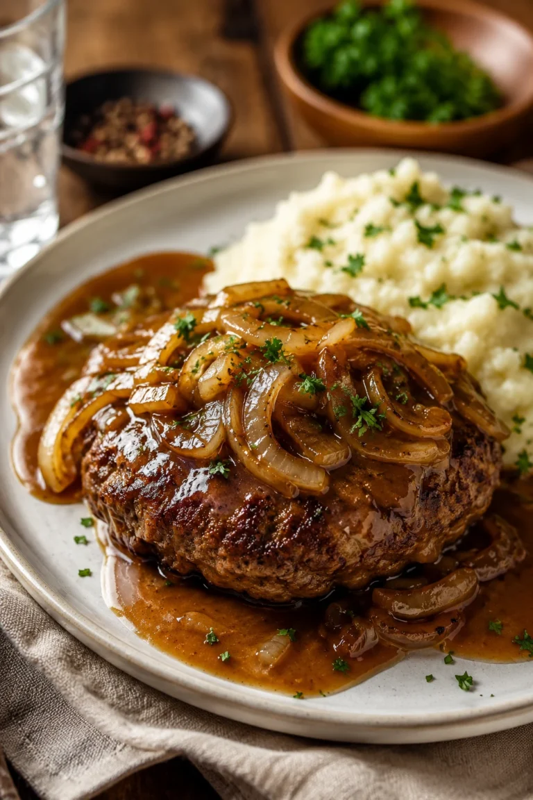 keto hamburger steak