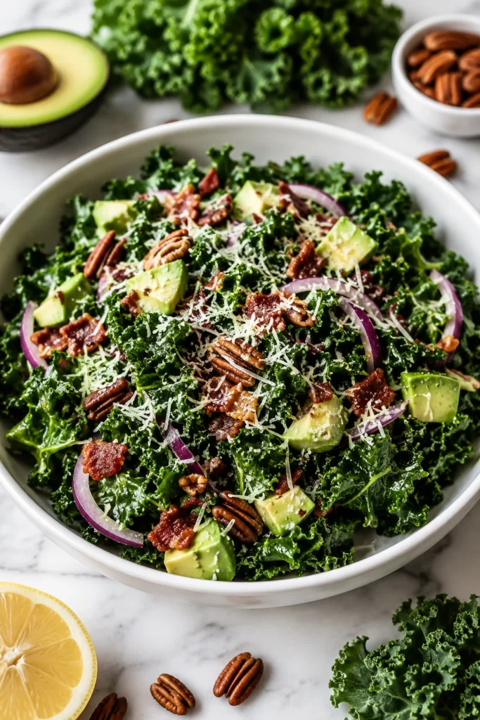 keto kale salad
