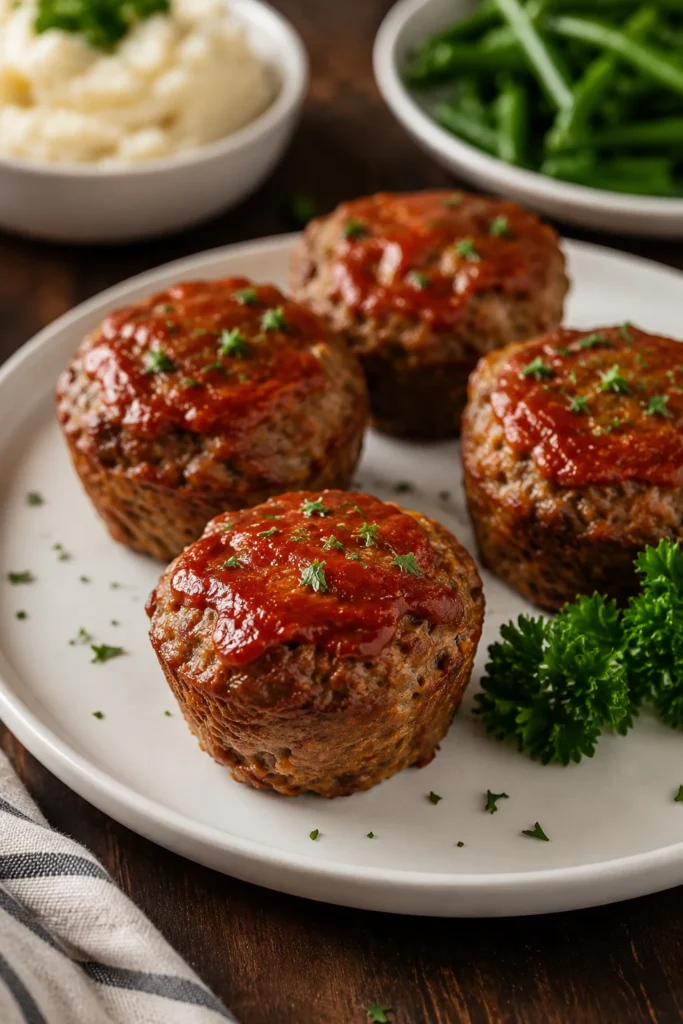 Keto meatloaf muffins