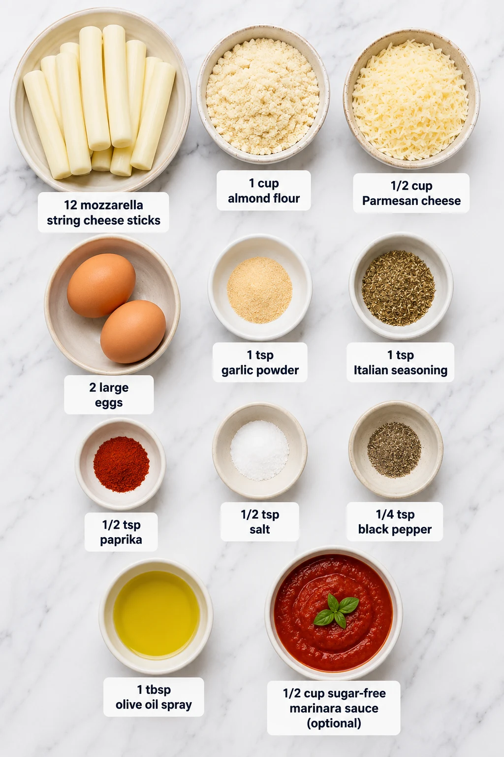 keto mozzarella sticks air fryer ingredients
